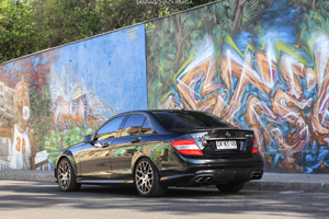 Mercedes-Benz C Class with TSW Nurburgring